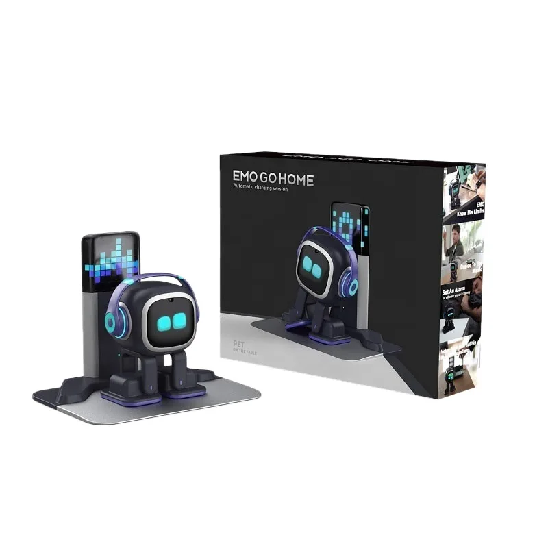 Smart Home Voice Control - Robô Emo Comercial Inteligente com IA,