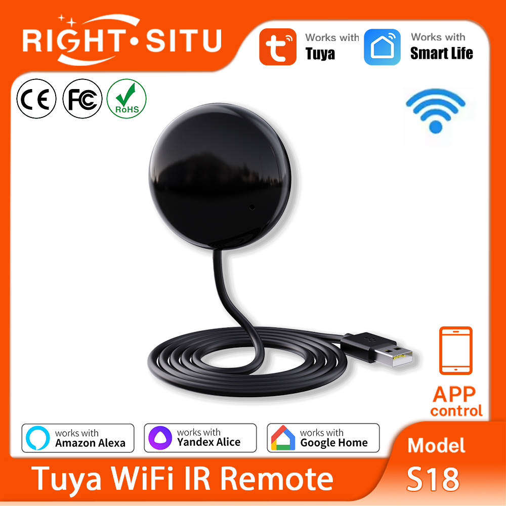 Smart Ir Remote Controller - Tuya wifi ir remoto para automação