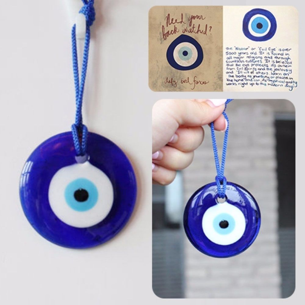 Smart Home Decor - Azul Evil Eye Amuleto Pingente Do
