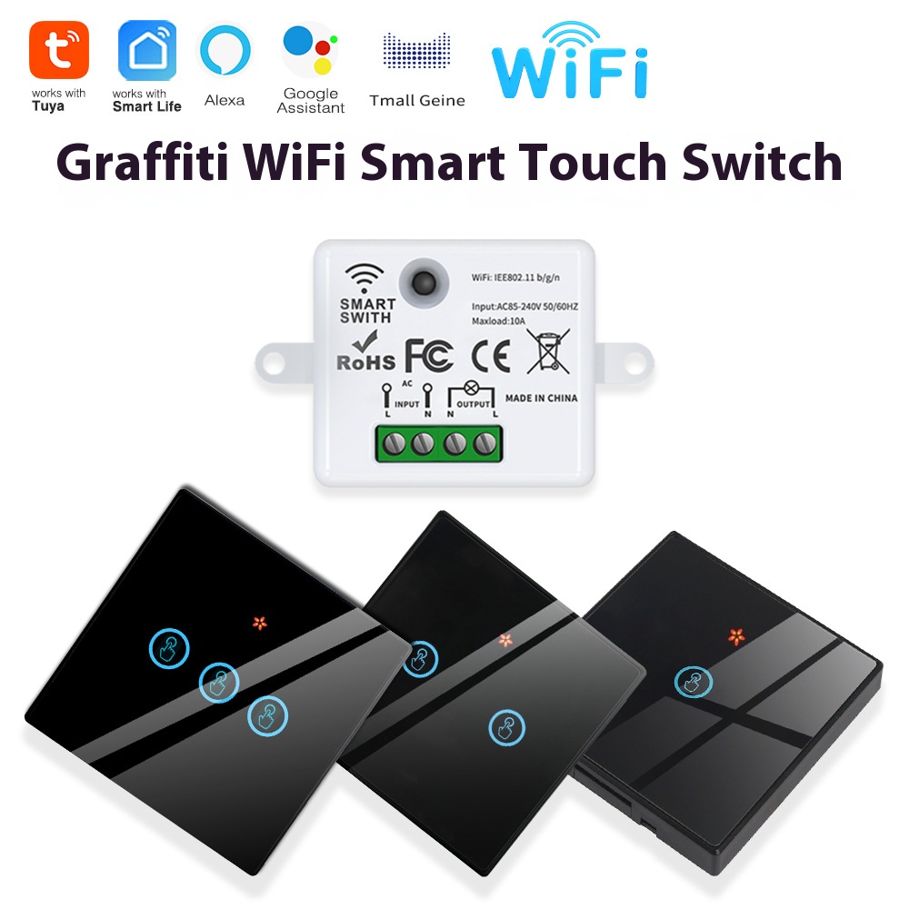 Smart Home Voice Control - Dispositivo Inteligente Tuya para Desligamento Automático