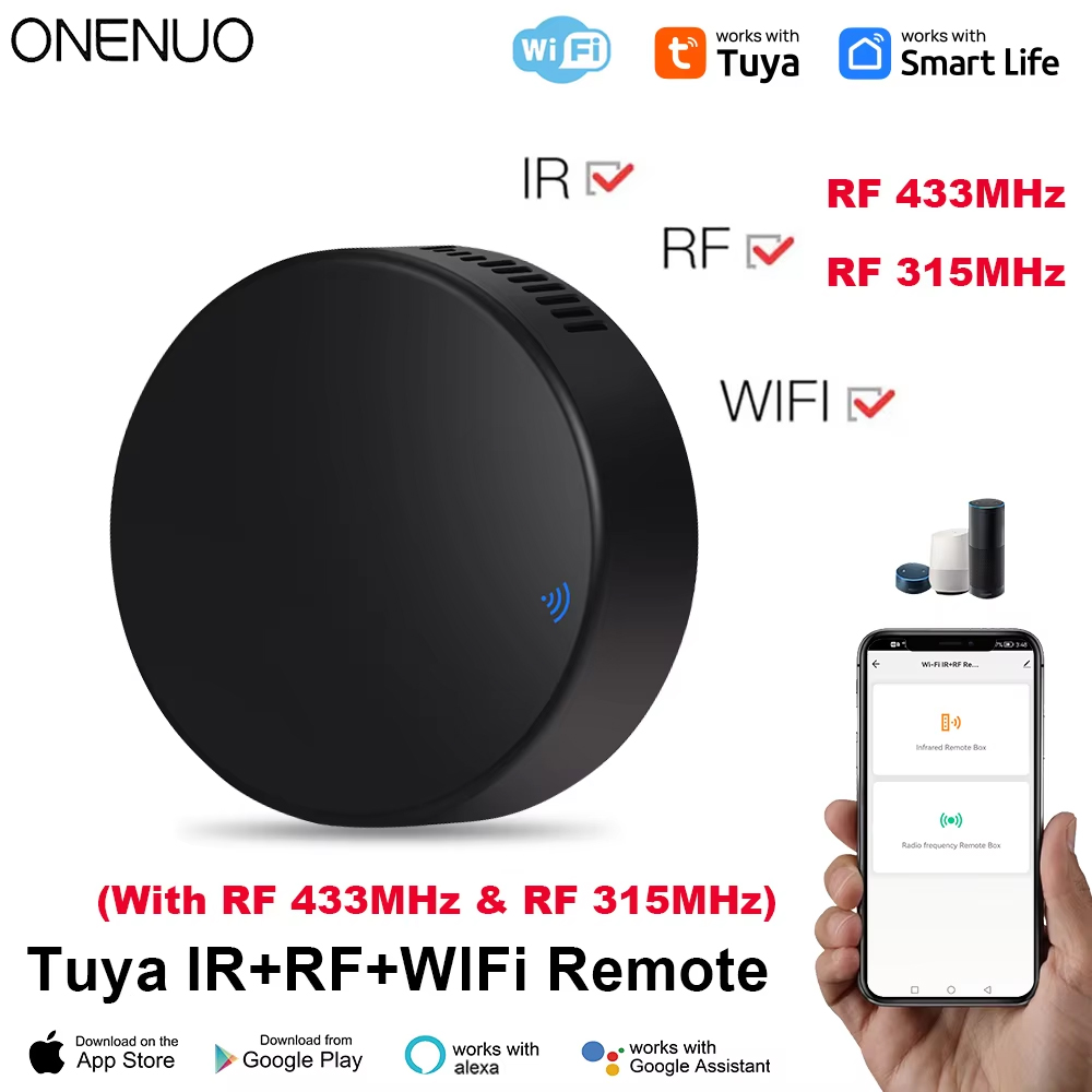 Smart Ir Remote Controller - Tuya wifi rf ir controle remoto