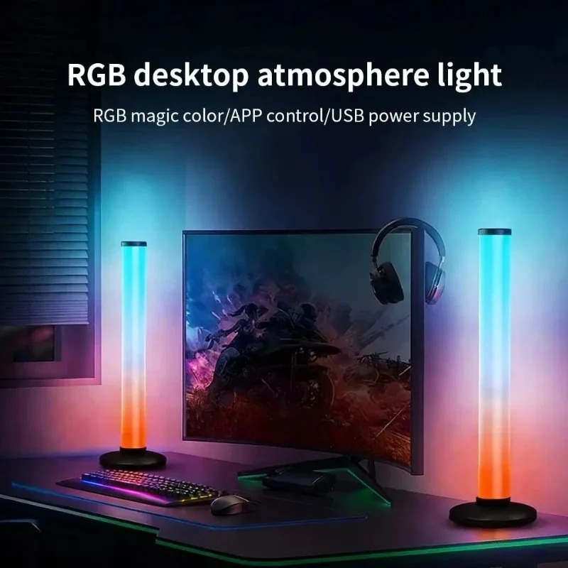 Smart Home Decor - Barra de Luz LED RGB Alimentada