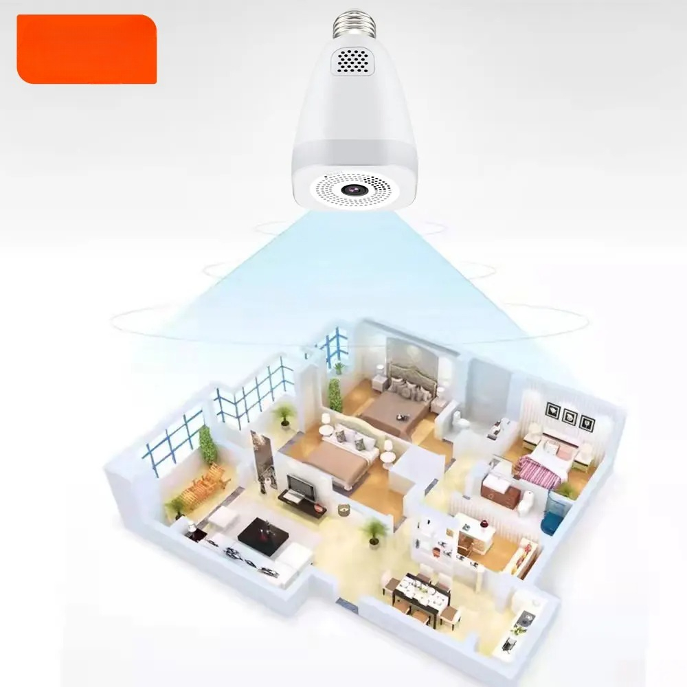 Smart Home Security - Câmera de Segurança Inteligente Wi-Fi 360