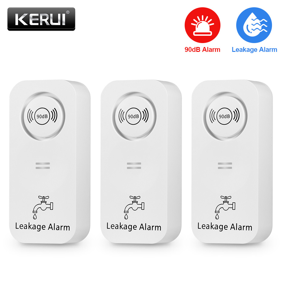 Wifi Water Leak Detector - Kerui sensor de água sem fio