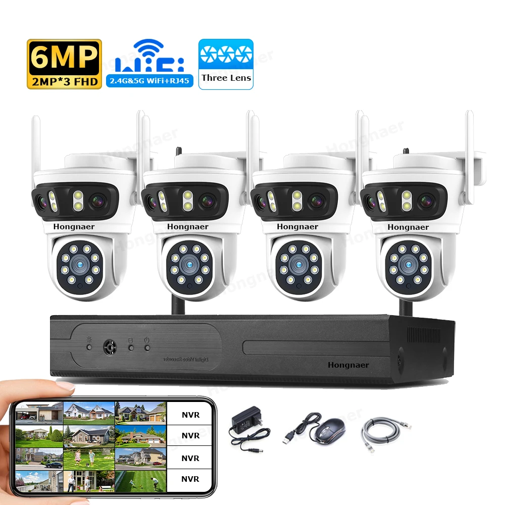 Security Ip Camera - Kit de Câmeras de Segurança Residencial