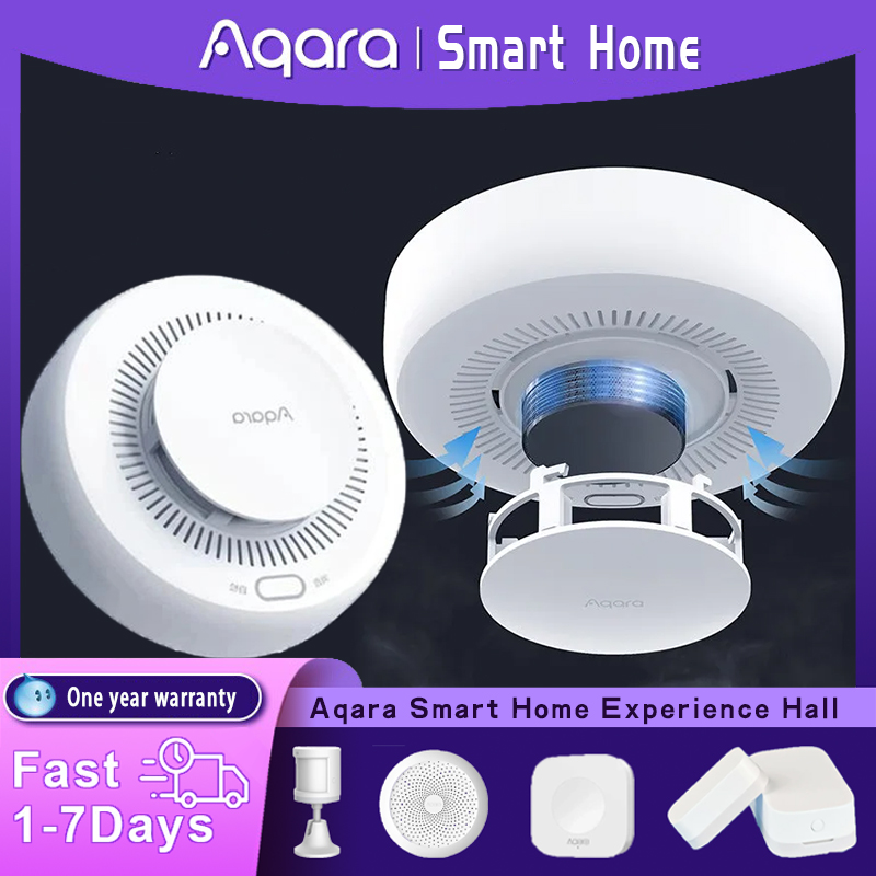 Smart Home Hub Apple - Aqara inteligente detector de fumaça sensor