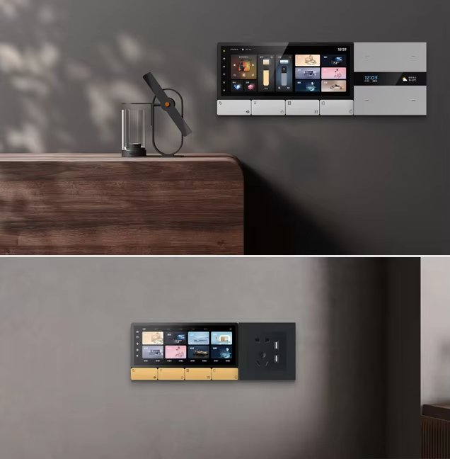 Smart Home Panel - F5 Tuya UK Player de Música
