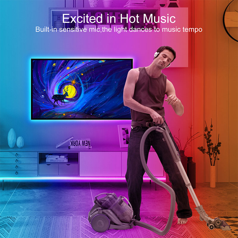 Smart Home Decor - Fita de LED Inteligente STTL RGB