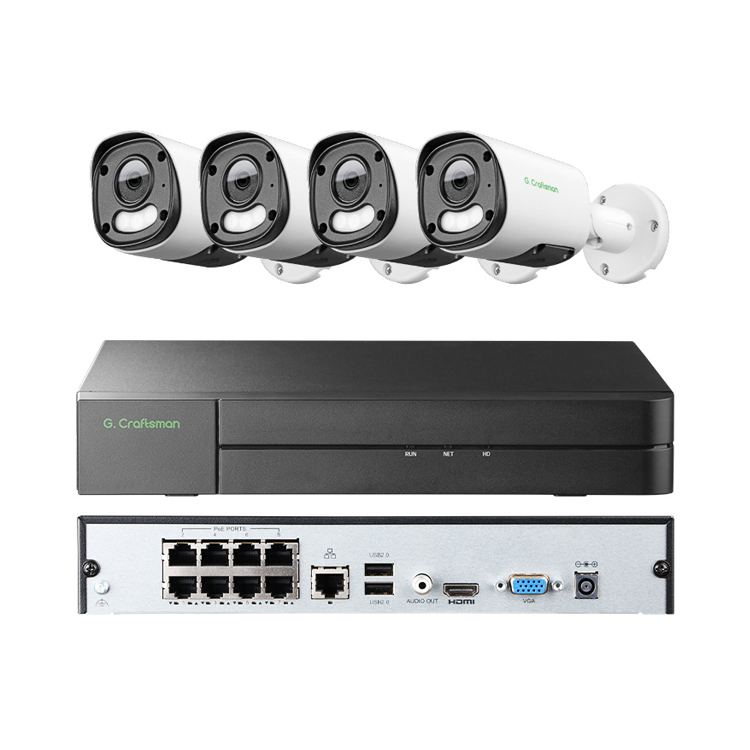 Security Ip Camera - 2026 GAU-YUFD-M8SS-K4 Gcraftsman Sistema de Câmeras