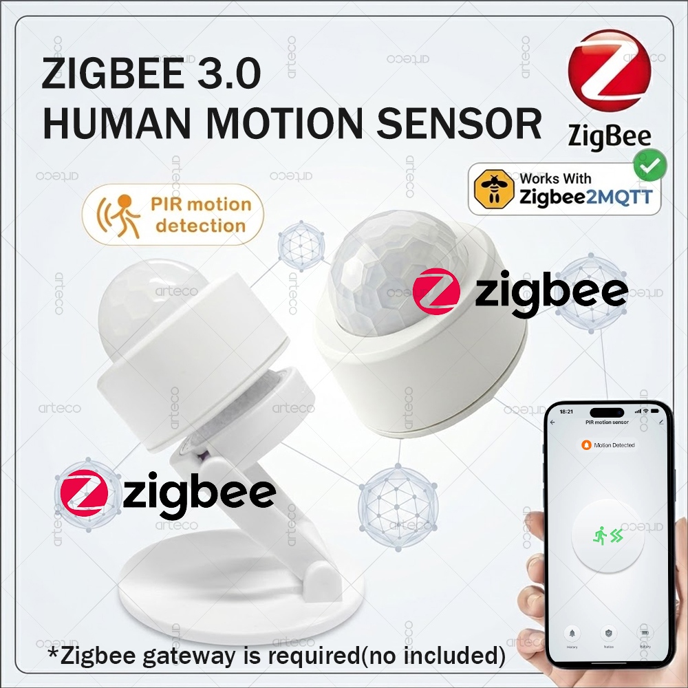 Smart Home Security - Sensor de Movimento PIR Mini Zigbee