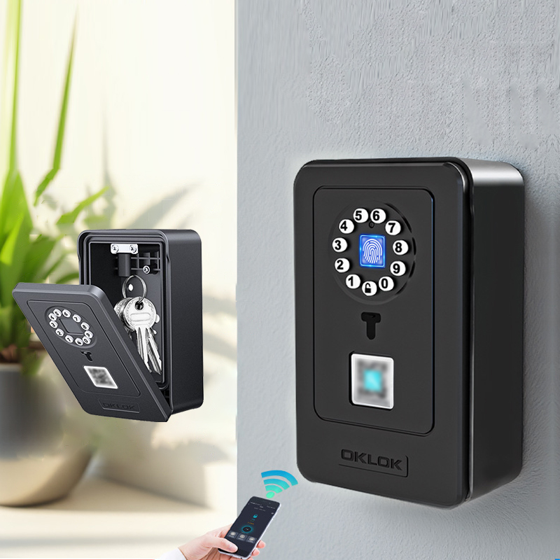 Smart Home Security - Cofre Inteligente com Design de Cadeado