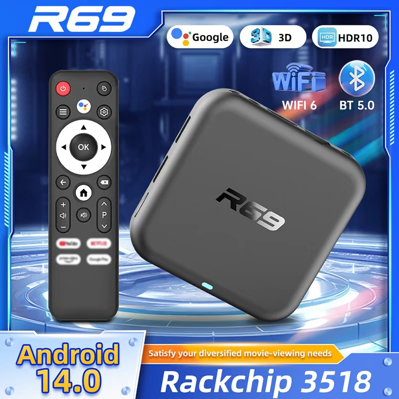 Smart Home Youtube - Caixa de TV Android 14 R69-1