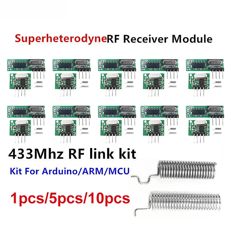 Smart Home Arduino Project - Módulo Transmissor e Receptor RF 433Mhz