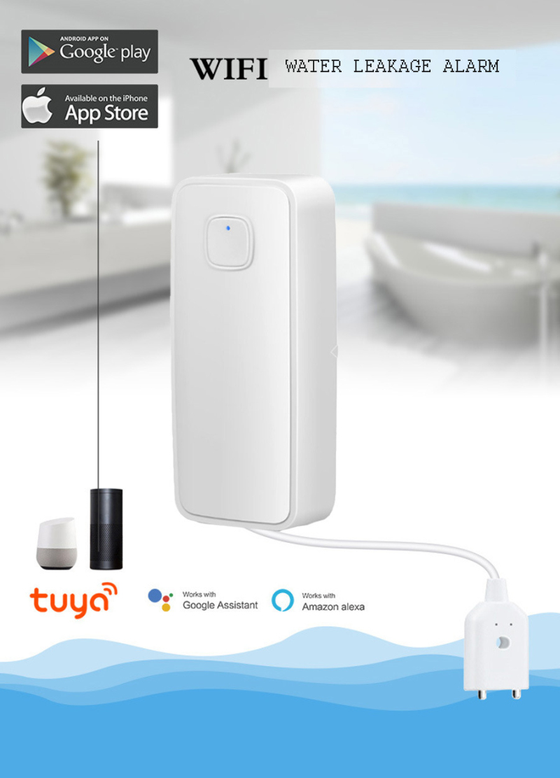 Detector De Vazamento De Água  - Wifi Water Leak Detector avaliação e preço