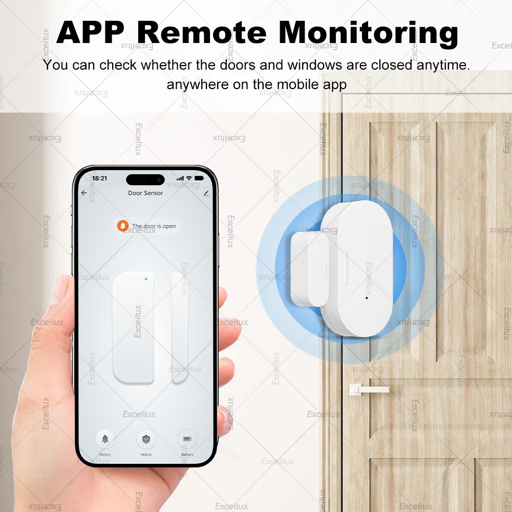 Zigbee 3.0 sensor de janela de - Smart Home Security avaliação e preço