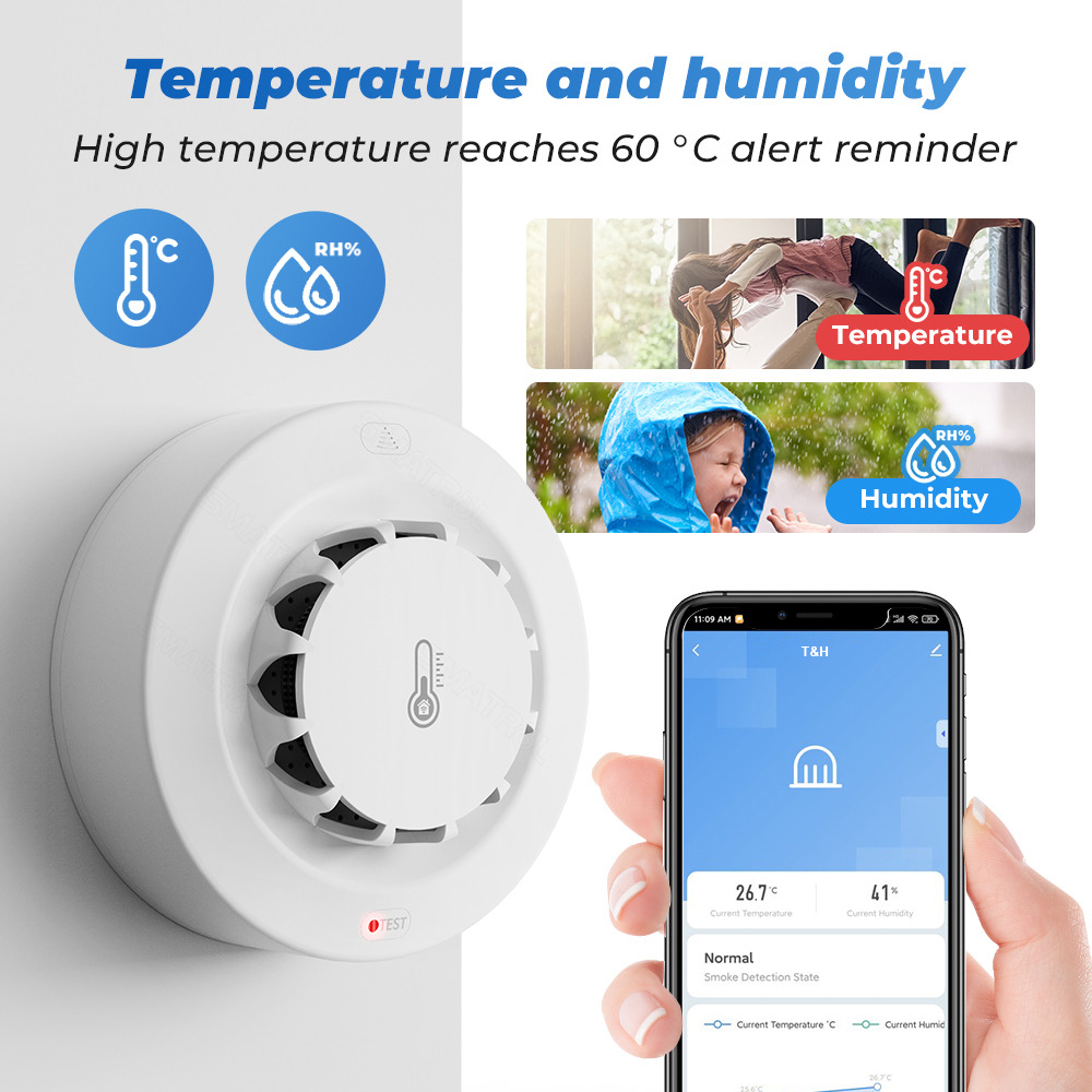 Sensor de Temperatura e Umidad - Smart Home Security avaliação e preço