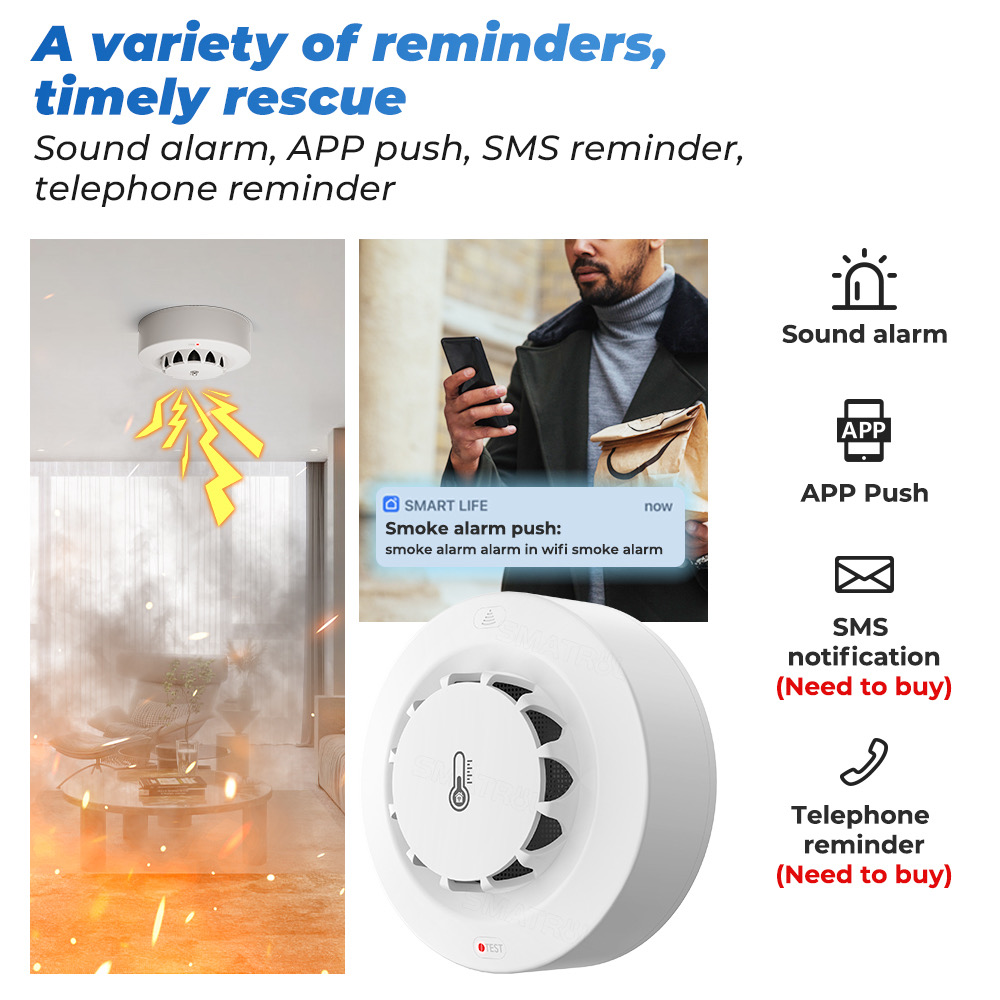 Sensor de Temperatura e Umidad - Smart Home Security avaliação e preço