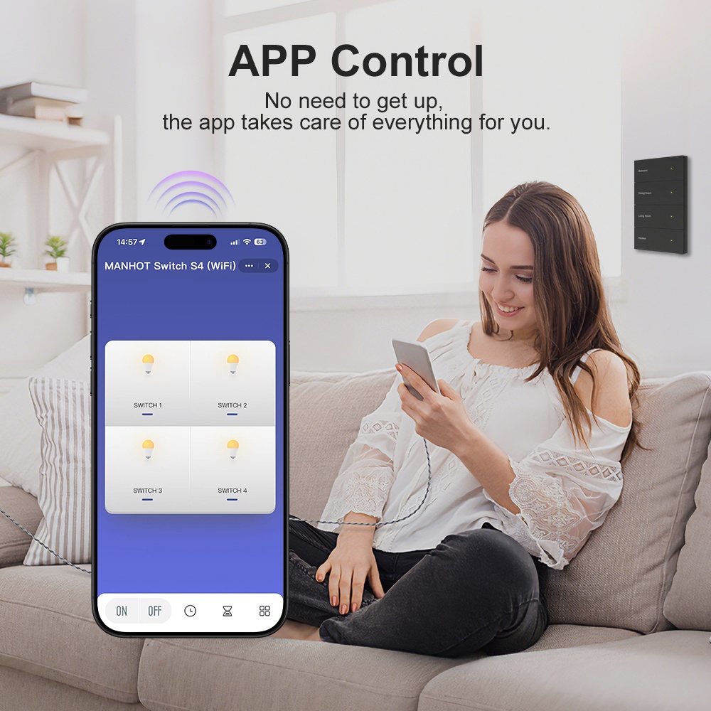 Interruptor de Luz Inteligente - Smart Home Voice Control avaliação e preço