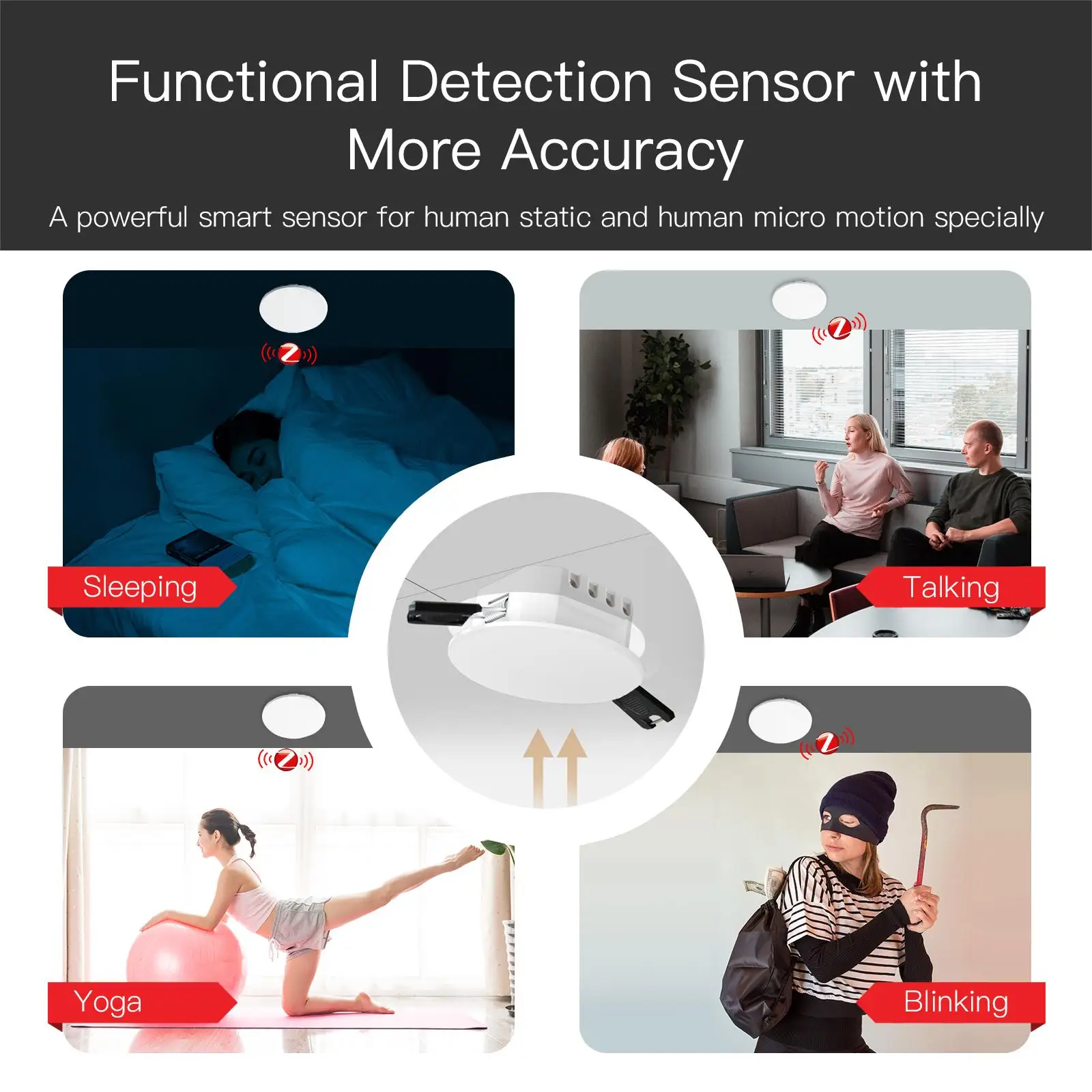 Tuya ZigBee Detector de Presen - Smart Home Wiser avaliação e preço