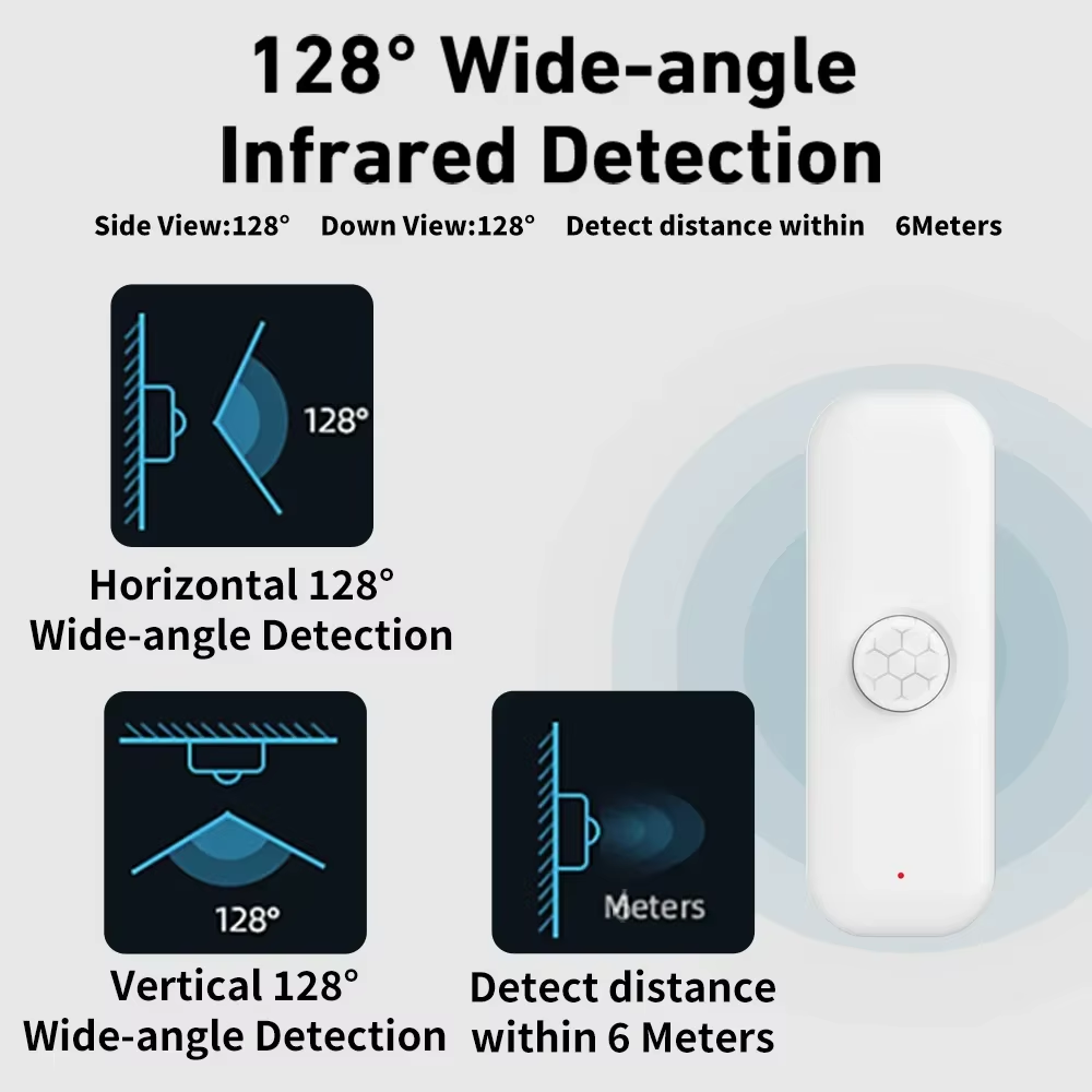 Tuya wifi pir sensor de movime - Smart Home Wiser avaliação e preço