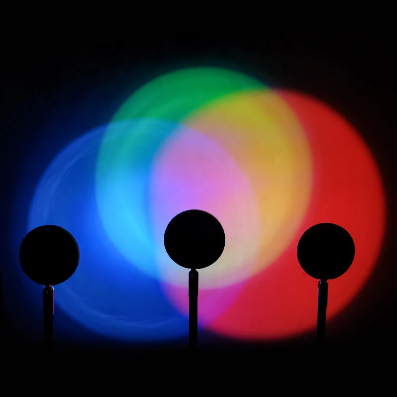 Smart LED Sunset Lamp, Lâmpada - Smart Home Decor avaliação e preço