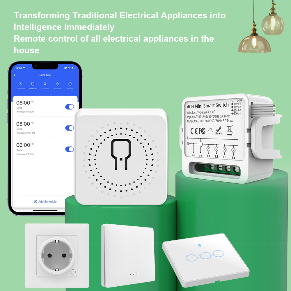 Interruptor Inteligente Tuya W - Smart Home Voice Control avaliação e preço