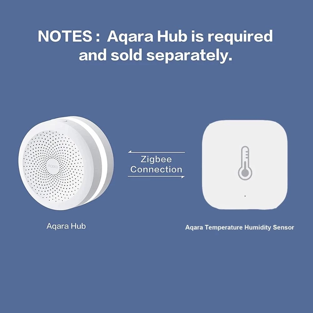 Aqara-Sensor De Temperatura E  - Smart Home Hub Device avaliação e preço