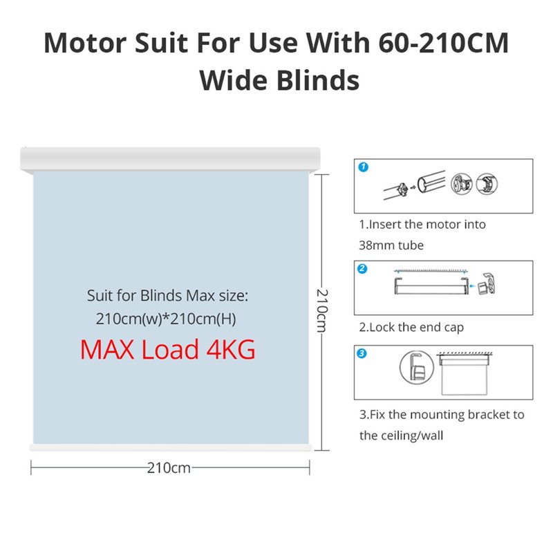 Motor para Persianas Rolô Inte - Smart Home Youtube avaliação e preço