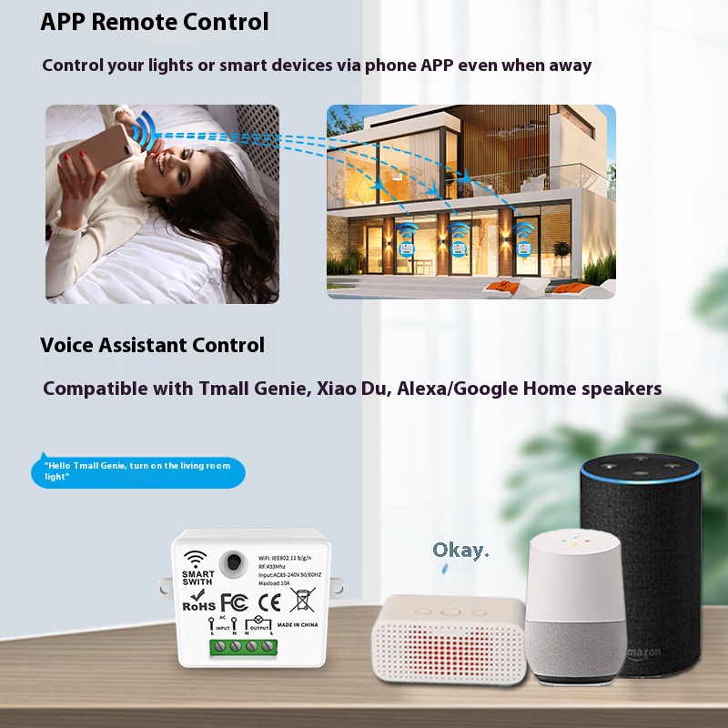 Dispositivo Inteligente Tuya p - Smart Home Voice Control avaliação e preço