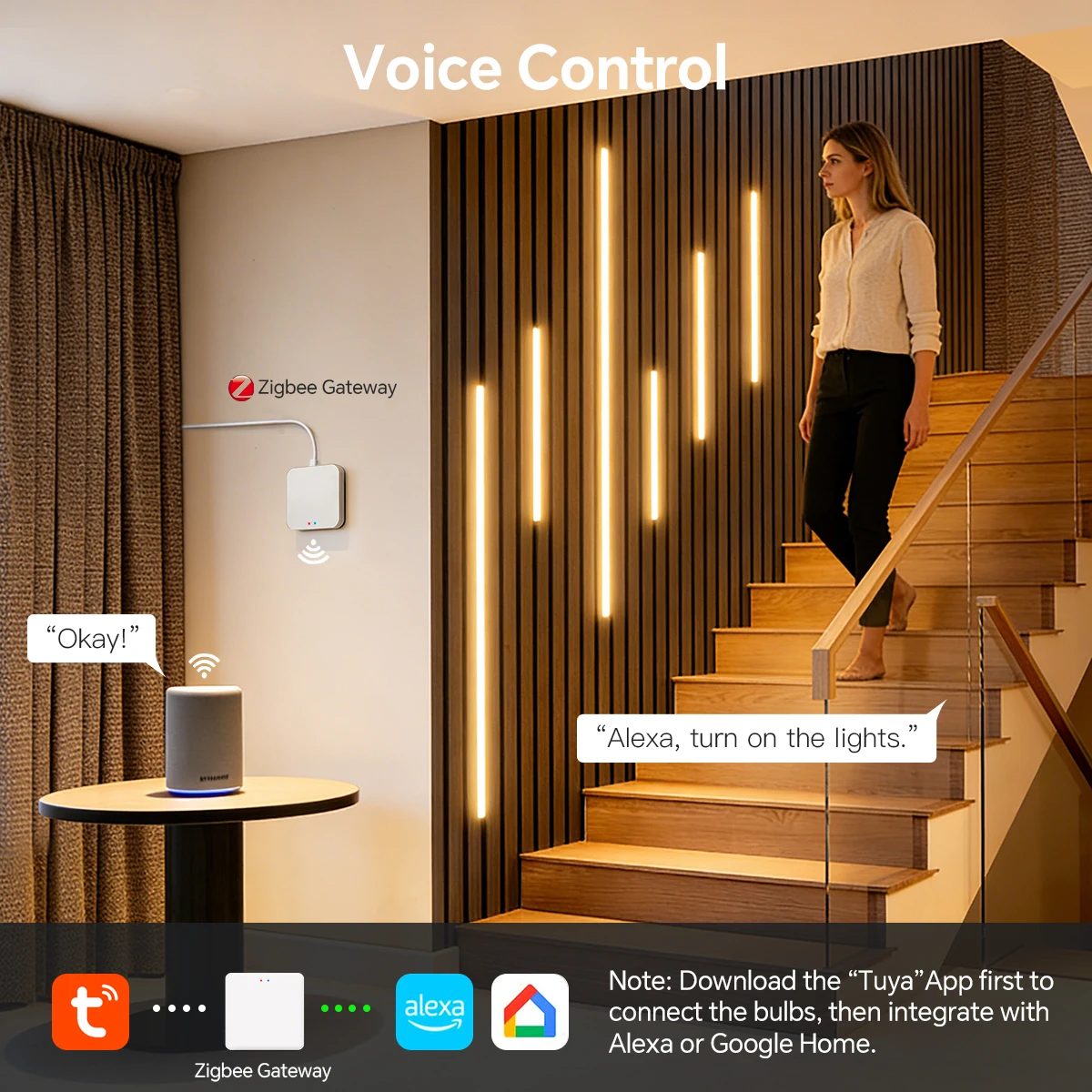 Fita de LED COB Neon Inteligen - Smart Home Youtube avaliação e preço