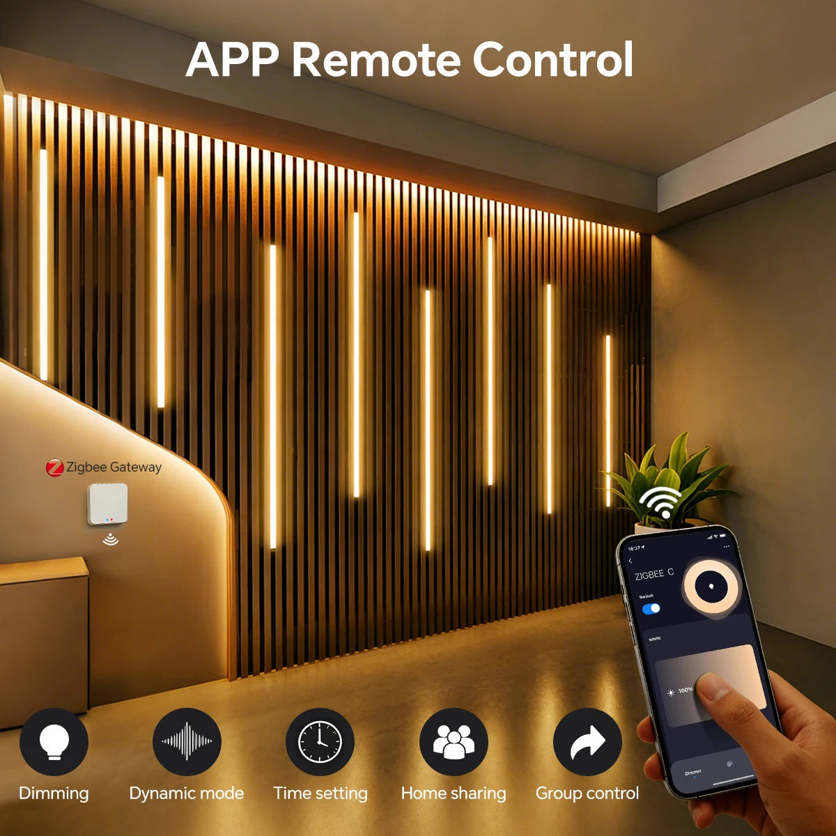 Fita de LED COB Neon Inteligen - Smart Home Youtube avaliação e preço