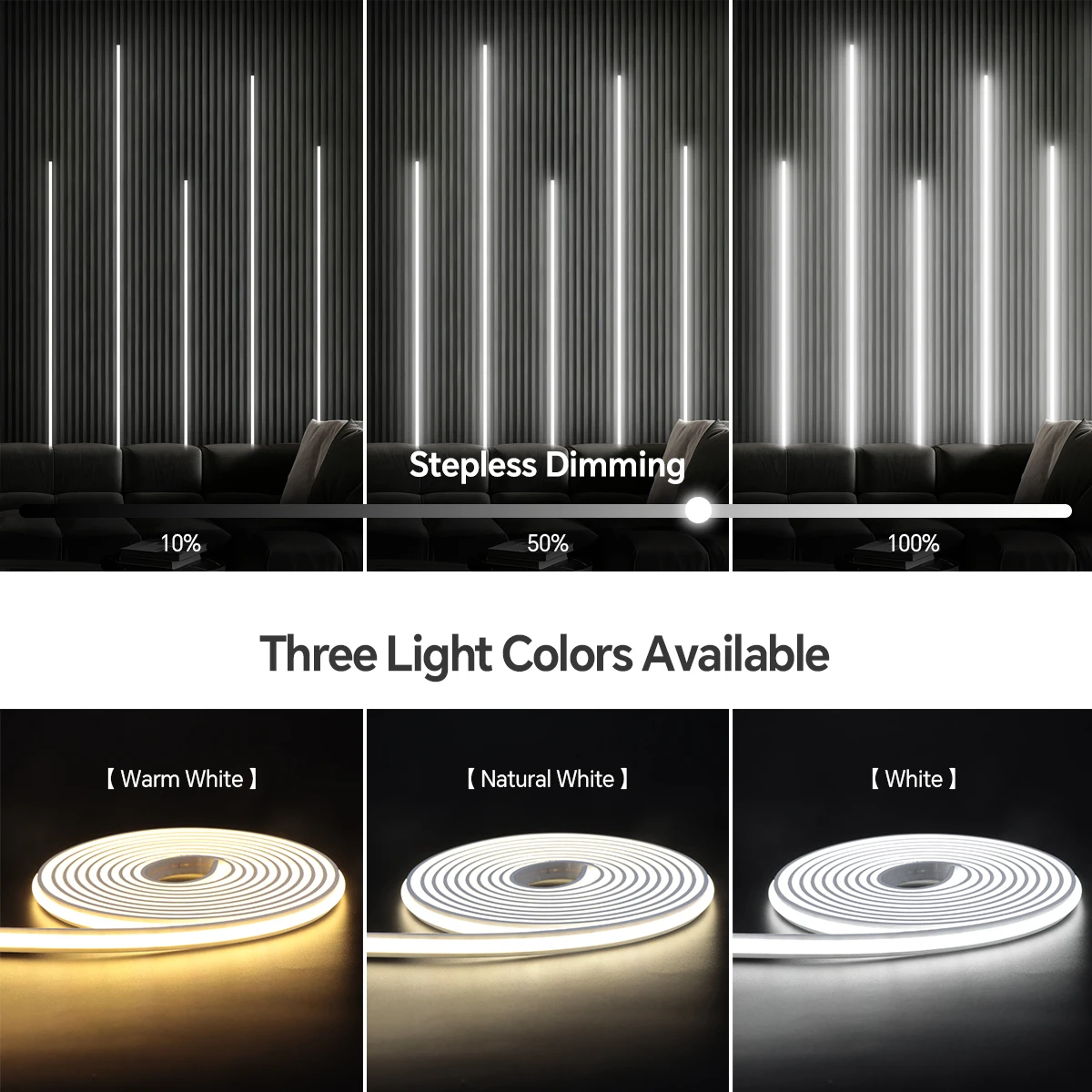 Fita de LED COB Neon Inteligen - Smart Home Youtube avaliação e preço