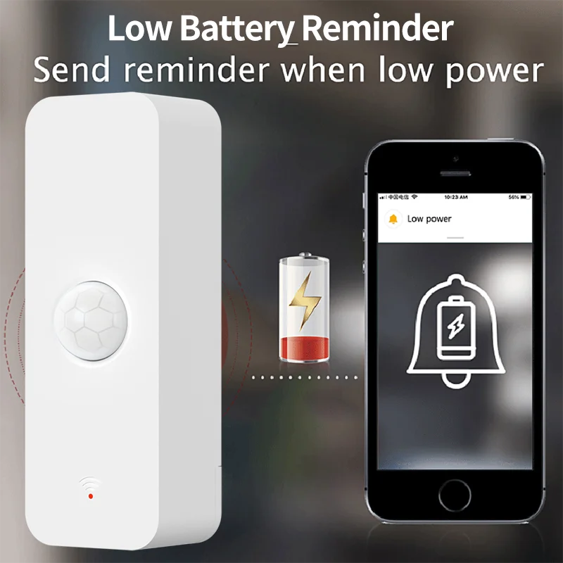 Tuya-Zigbee Sensor de Moviment - Smart Home Security avaliação e preço