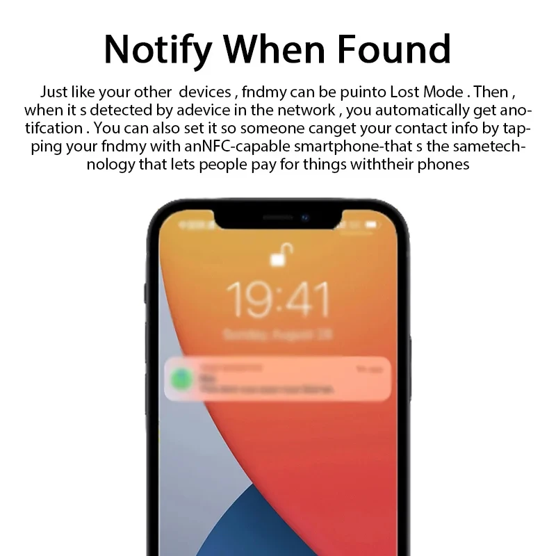 Mini Anti-Lost Tracking Device - Smart Home Hub Apple avaliação e preço