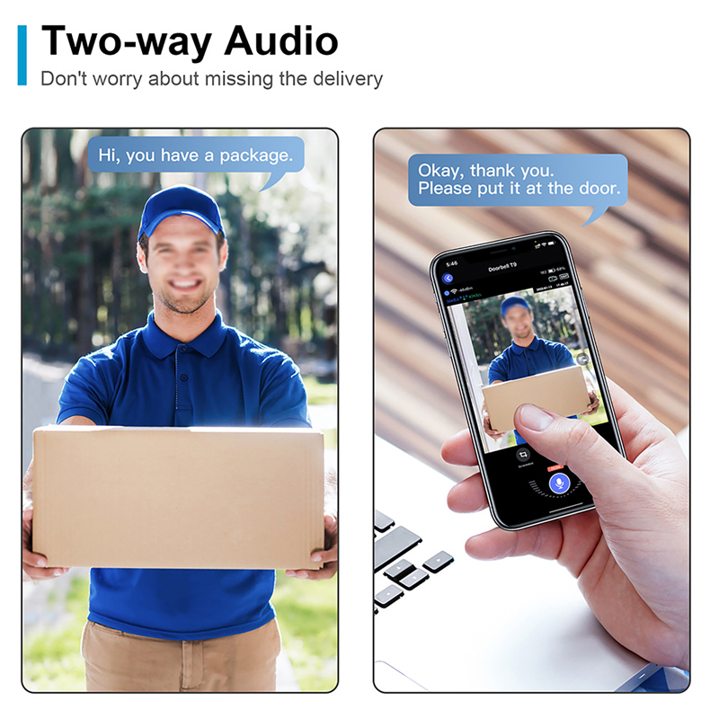 Wi fi inteligente vídeo campai - Smart Home Video Doorbell App avaliação e preço