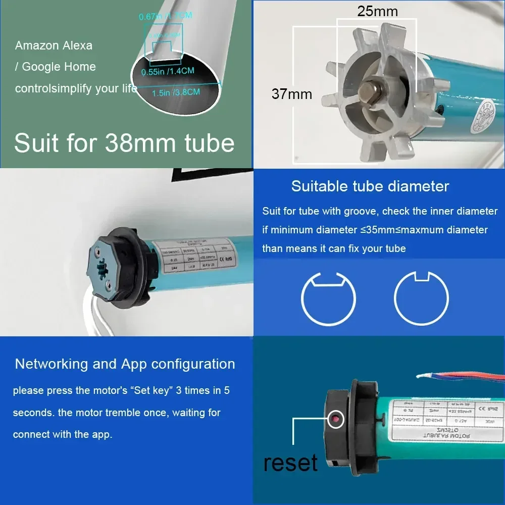 SZMYQ 25mm 2N Sistema de Acion - Smart Home Youtube avaliação e preço