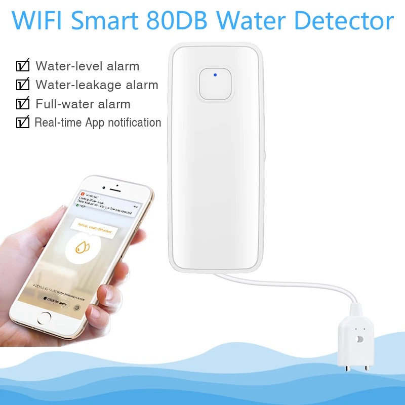 Tuya WiFi Inteligente Sensor D - Wifi Water Leak Detector avaliação e preço