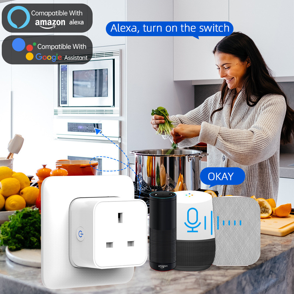 Tomada Inteligente Tuya 16A/20 - Smart Home Wiser avaliação e preço