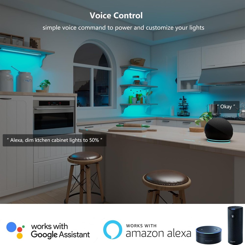 Dc12v cor rgb sob luzes do arm - Smart Home Decor avaliação e preço