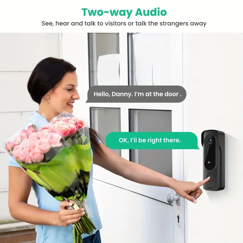 Campainha sem fio externa, cap - Smart Home Hub Apple avaliação e preço
