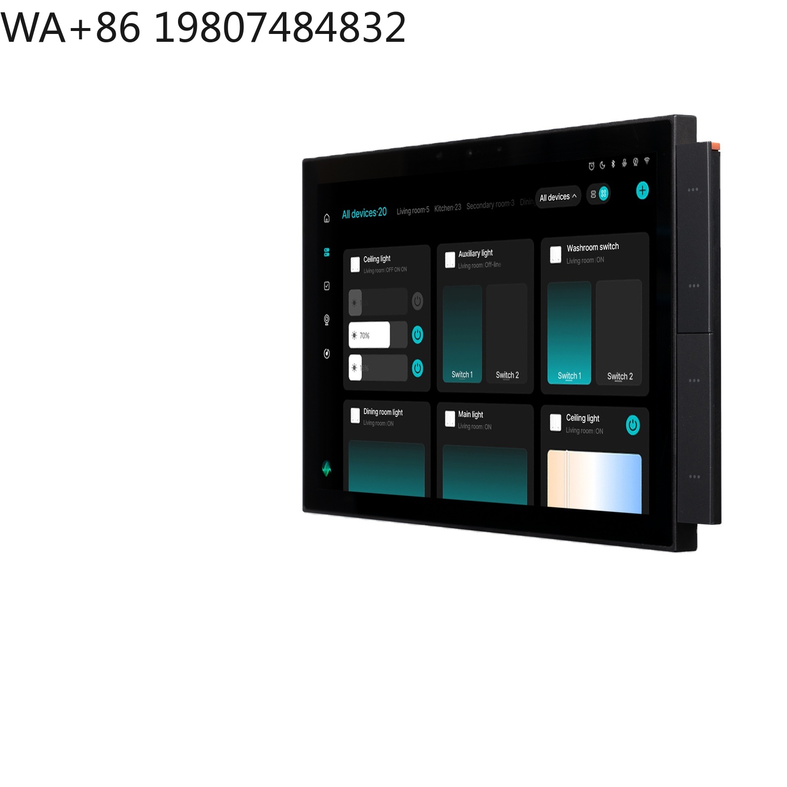 Painel Central de Automação Re - Smart Home Panel avaliação e preço
