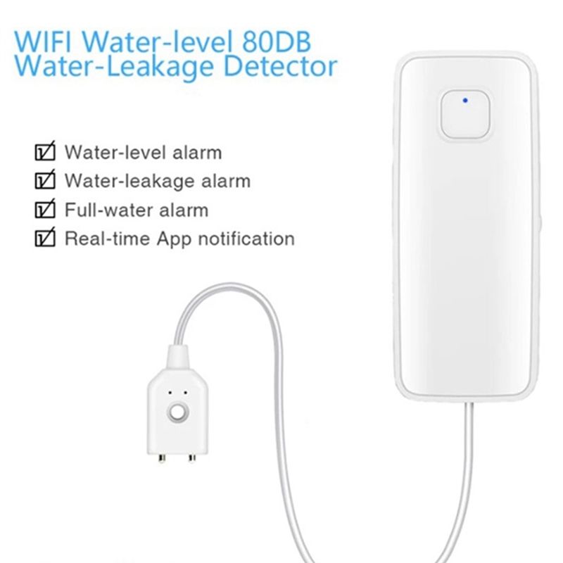 [NOVO A09R!】 Tuya wifi intelig - Wifi Water Leak Detector avaliação e preço