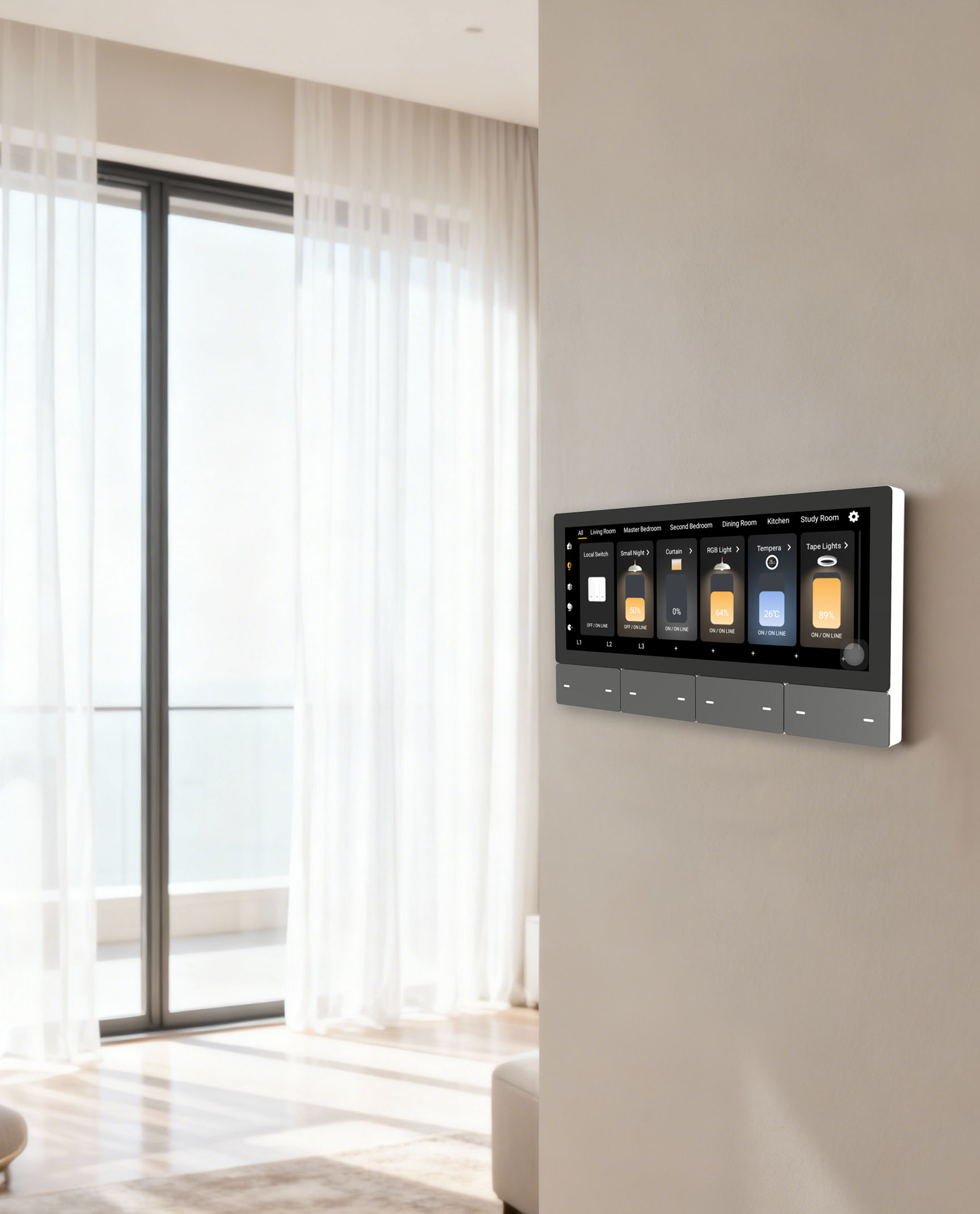 F5 Tuya UK Player de Música co - Smart Home Panel avaliação e preço