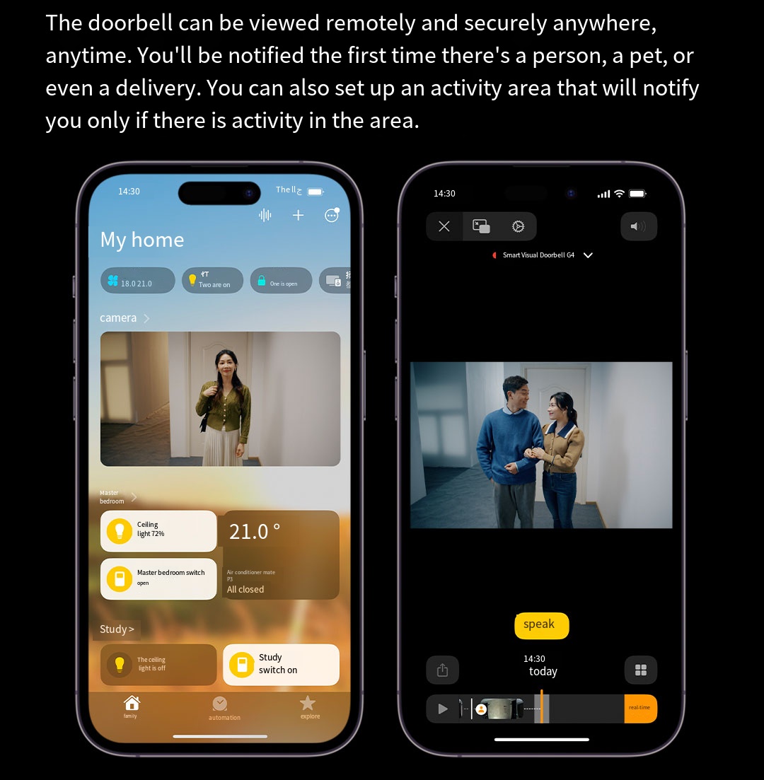 Campainha de Vídeo Aqara G4 10 - Smart Home Video Doorbell App avaliação e preço