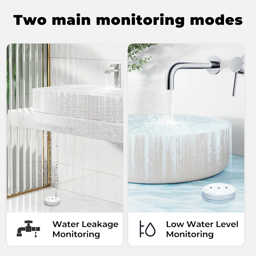 Tuya ZigBee Inteligente Sensor - Wifi Water Leak Detector avaliação e preço