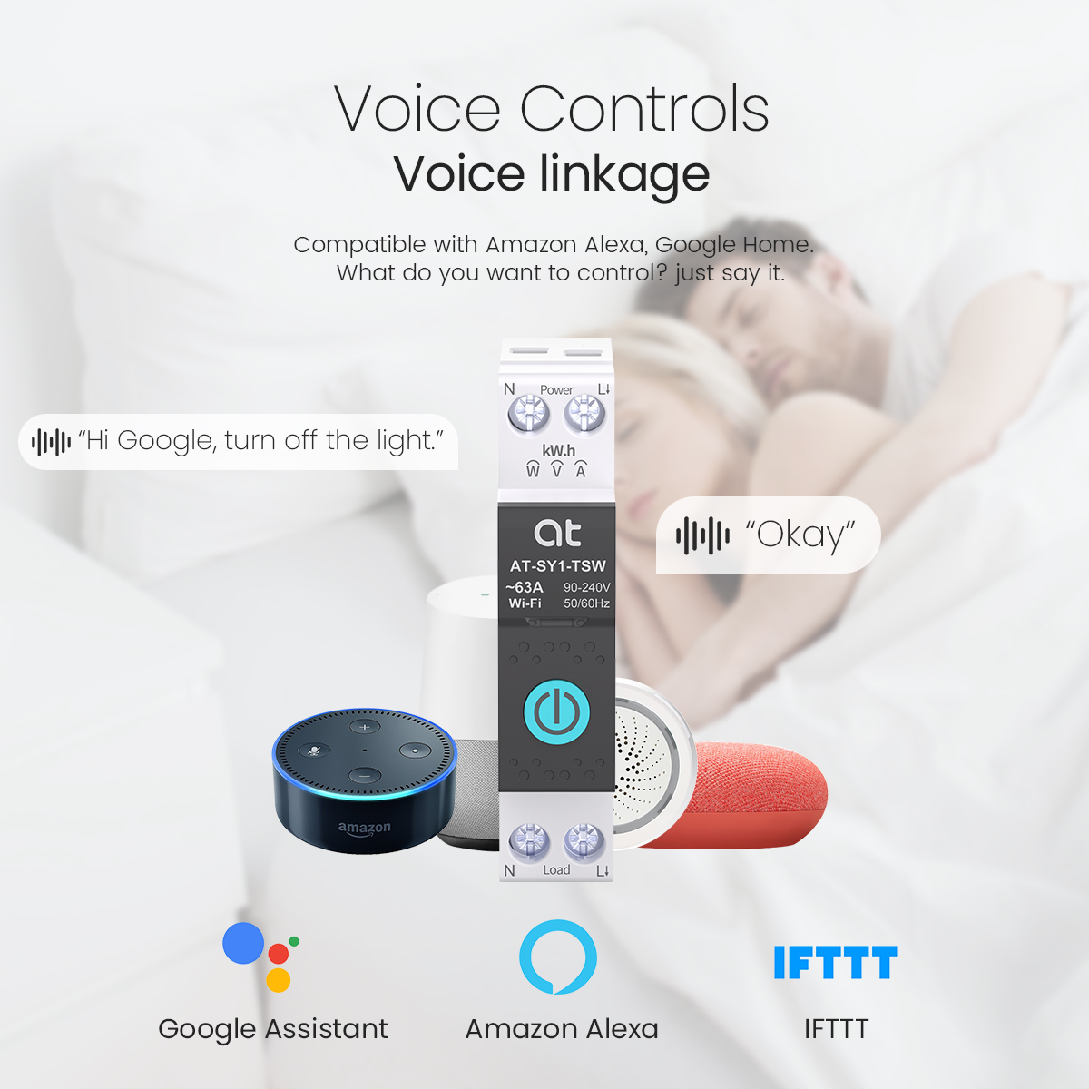 Tuya wifi disjuntor inteligent - Smart Home Voice Control avaliação e preço