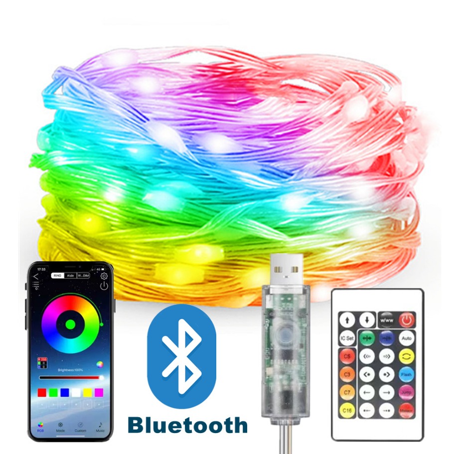 Ws2812b led luz corda intelige - Smart Home Decor avaliação e preço
