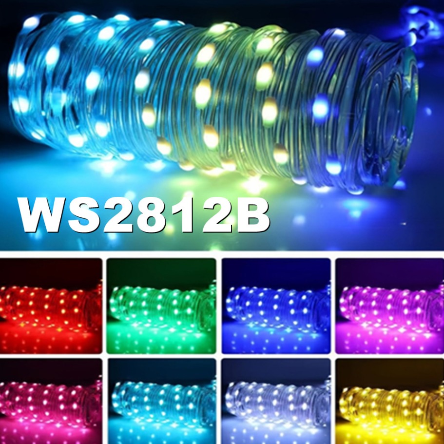 Ws2812b led luz corda intelige - Smart Home Decor avaliação e preço