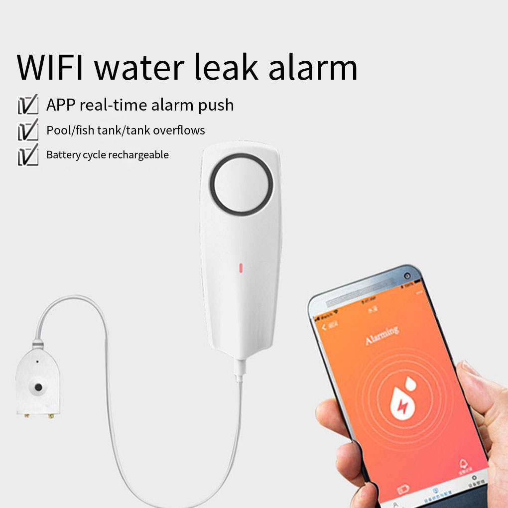Detector de Vazamento de Água  - Wifi Water Leak Detector avaliação e preço