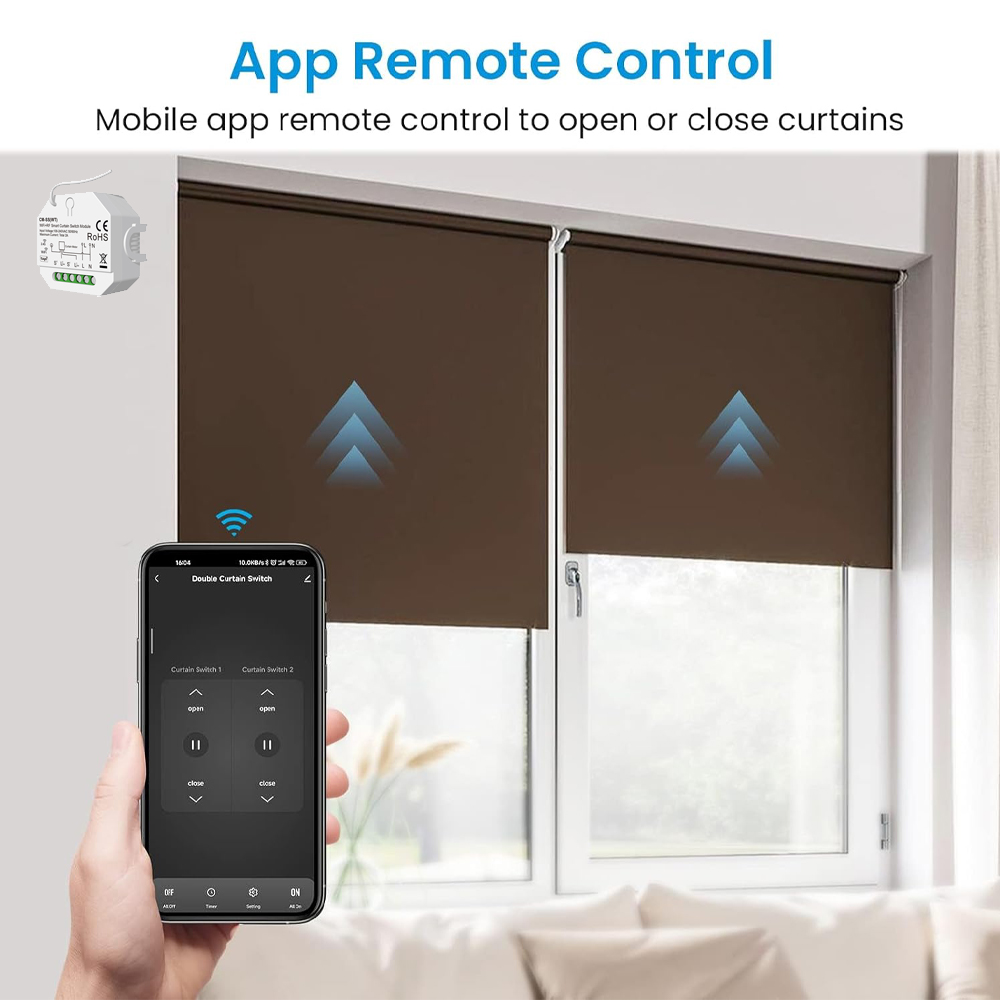 Interruptor de cortina intelig - Smart Home Voice Control avaliação e preço